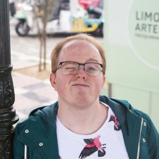 Photo of Hugo Brooks for the portfolio